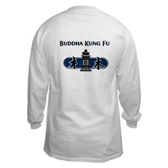 back of the Push Hands Long-Sleeved T-Shirt